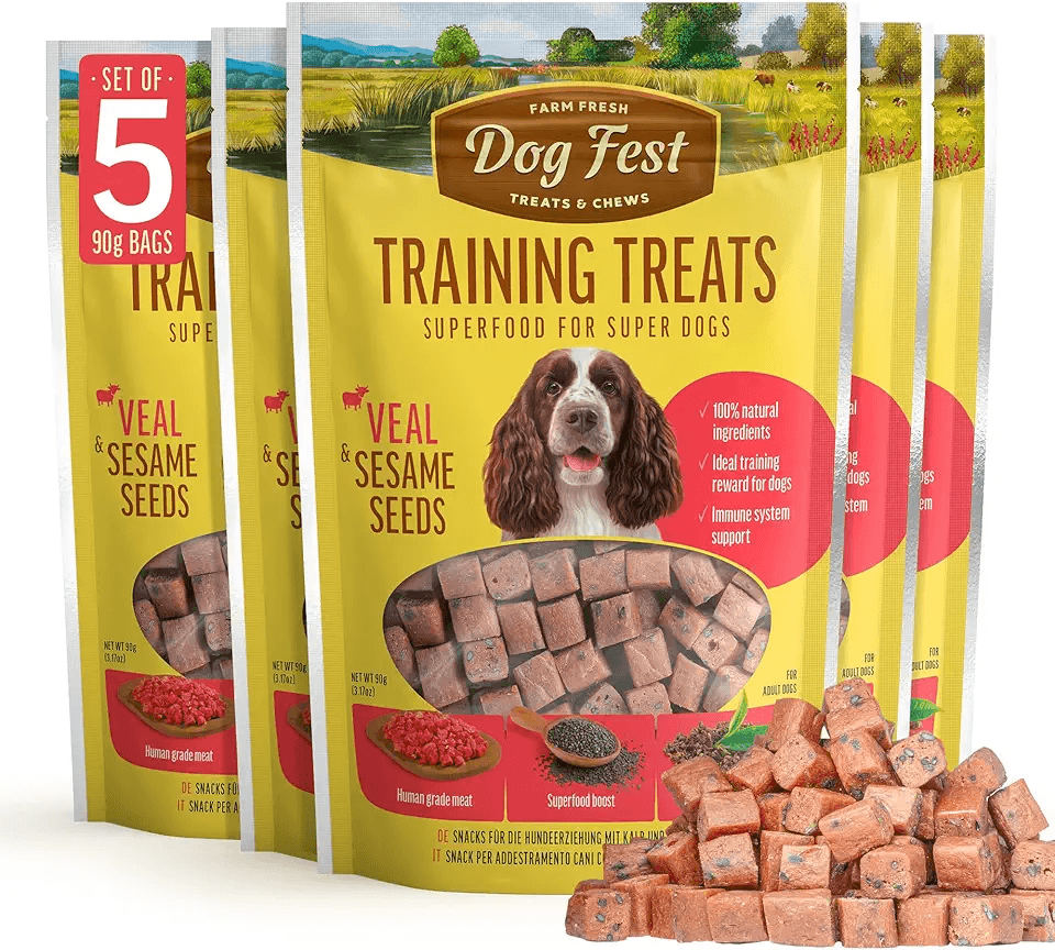 Dog Fest Veal & Sesame Seed: Hero Images
