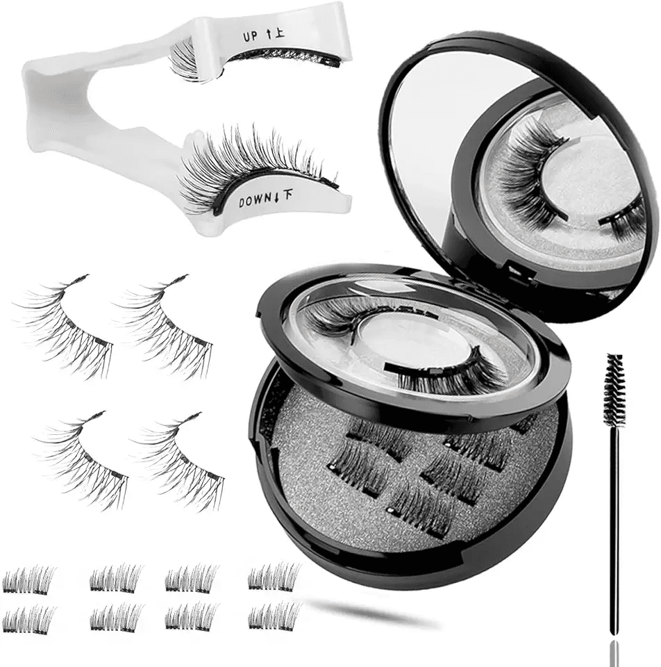 Magnetic Eyelashes Natural look Magnetic Lashes Kit with Applicator for Beginners…: Hero Images