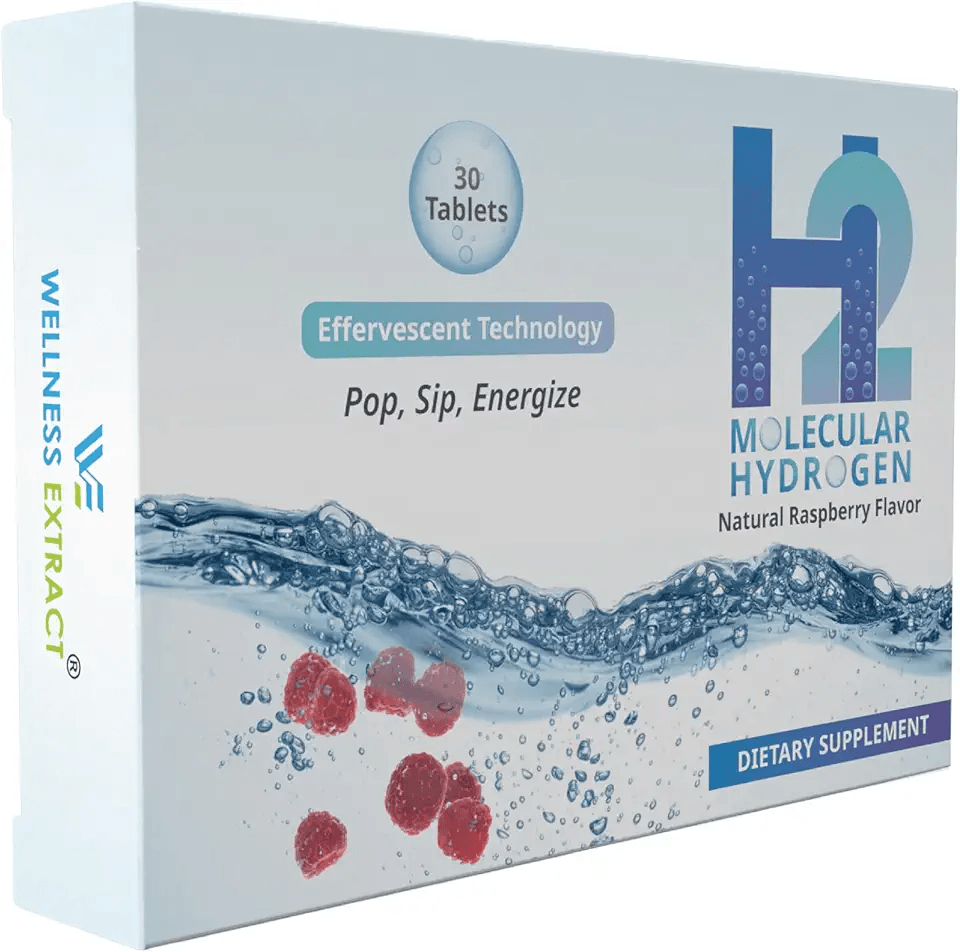 Wellness Extract H2 Molecular Hydrogen Water Tablets with effervescent Technology for…: Hero Images