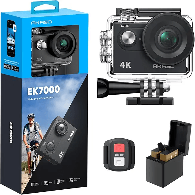 AKASO EK7000 4K30FPS Action Camera: Hero Images