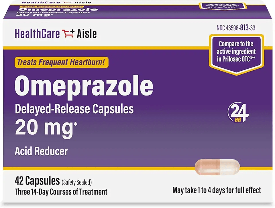 HealthCareAisle Omeprazole 20 mg: Hero Images
