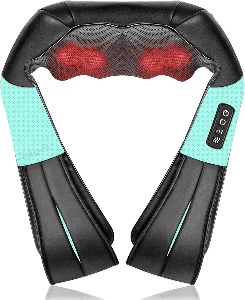 Nekteck Shiatsu Neck and Back Massager with Soothing Heat: Hero Images