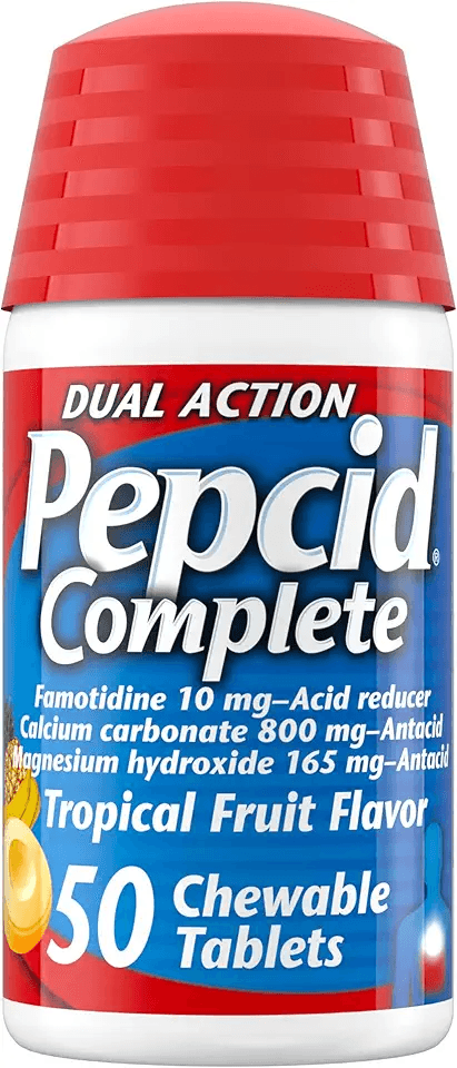 Pepcid Complete Acid Reducer + Antacid Chewables: Hero Images