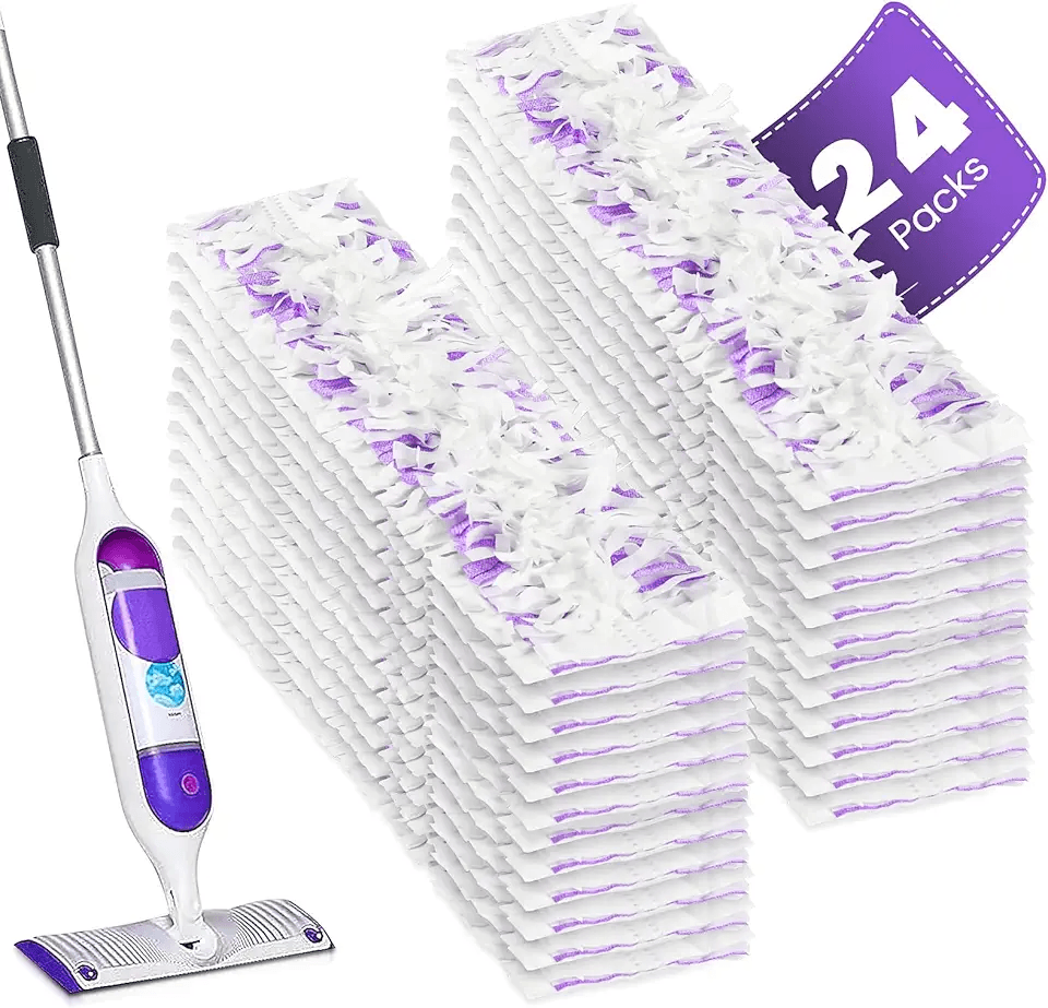 24 Pack Disposable Power Mop Refills Compatible with Swiffer PowerMop Multi-Surface…: Hero Images