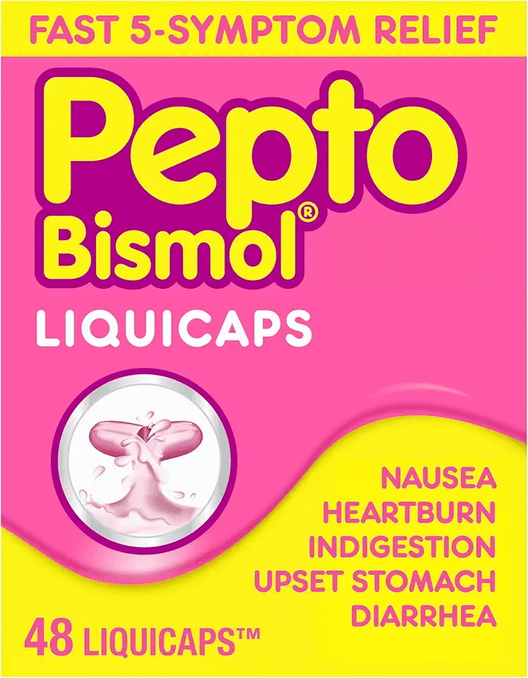 Pepto Bismol Liquicaps: Hero Images