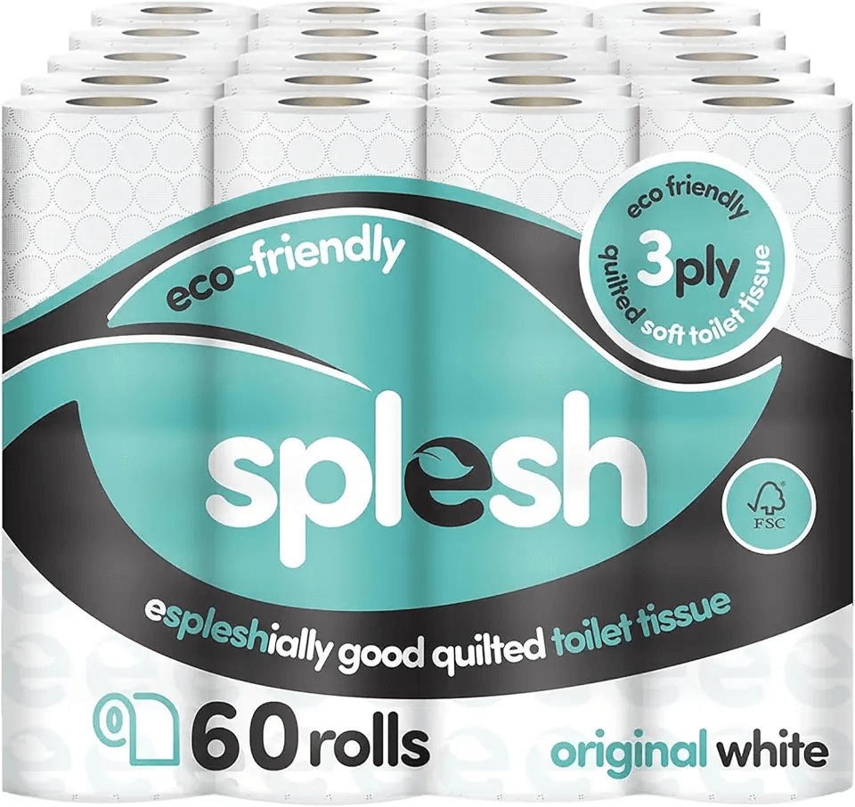 Splesh by Cusheen 3-ply Toilet Roll: Hero Images