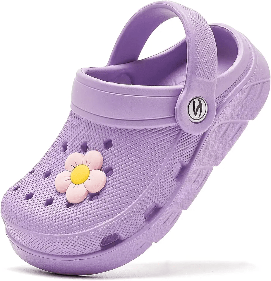 HOBIBEAR Boys and Girls Garden Clogs Slip on Sandals Beach Water Shoes (Toddler/Little…: Hero Images