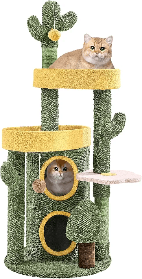 Yaheetech Cat Tree Cat Tower: Hero Images