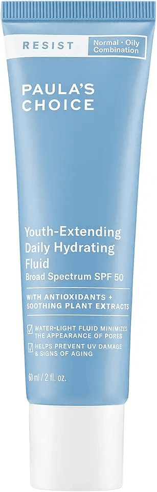 Paula's Choice RESIST Daily Hydrating Fluid Face Moisturizer SPF 50: Hero Images