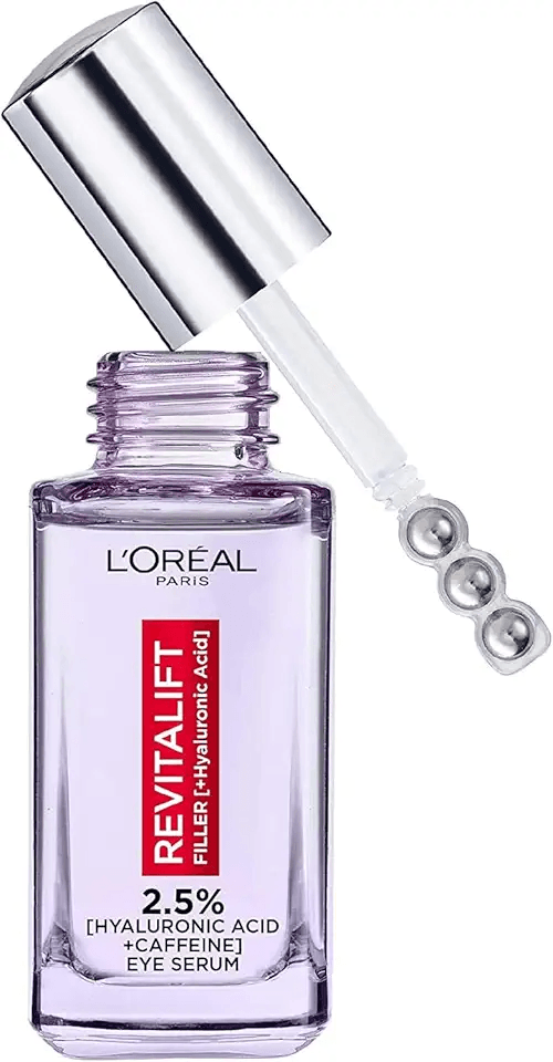 L'Oréal Paris 2.5% Hyaluronic Acid and Caffeine Eye Serum: Hero Images