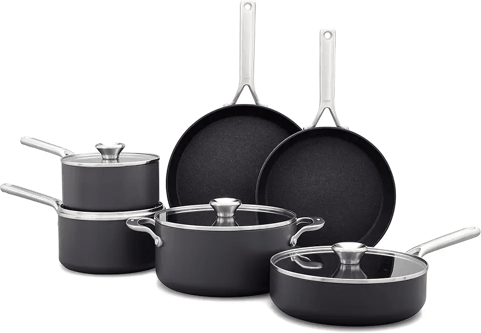 OXO Professional 10 Piece Cookware Pots and Pans Set: Hero Images