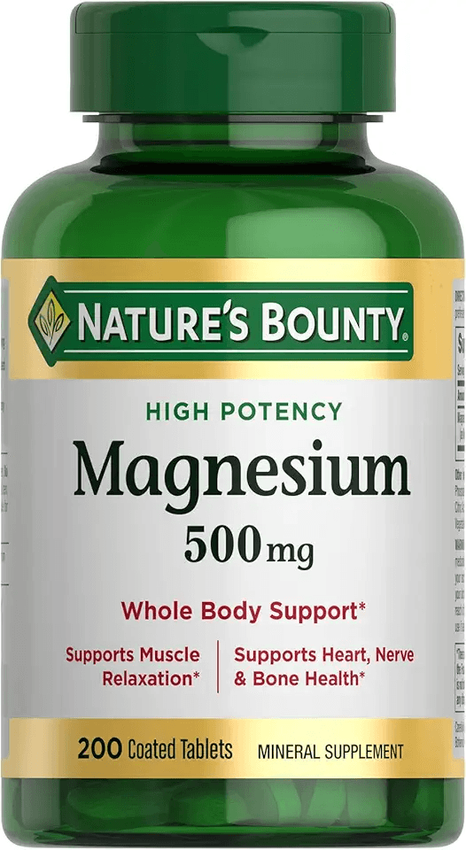 Nature's Bounty Magnesium Supplements: Hero Images