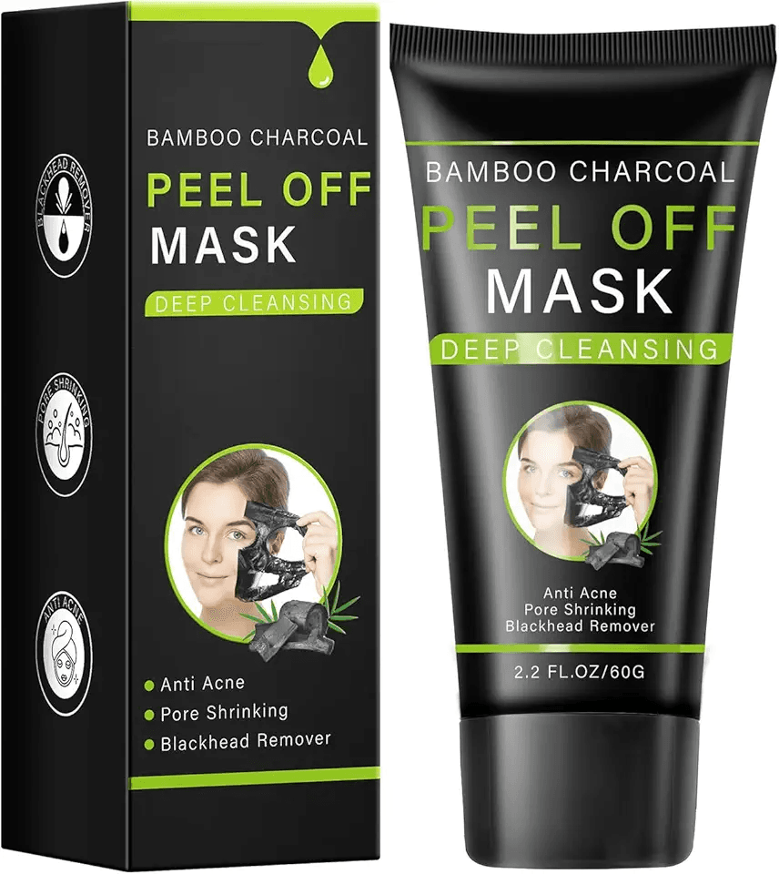 Bamboo Charcoal Peel Off Mask: Hero Images