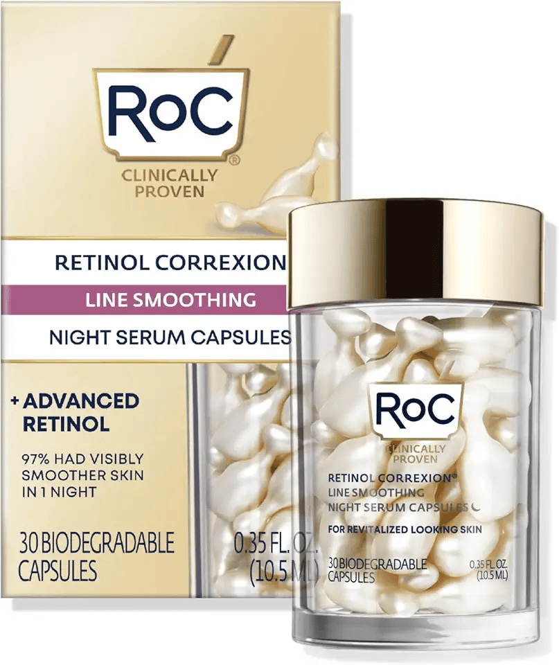 RoC Retinol Correxion Anti-Aging Wrinkle Night Serum: Hero Images