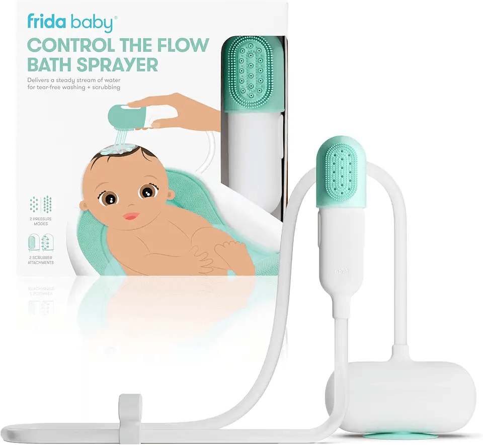 Frida Baby Control The Flow Bathtub Sprayer Attachment for Baby Bathtub: Hero Images