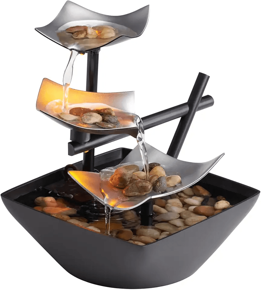Homedics Tabletop Water Fountain: Hero Images