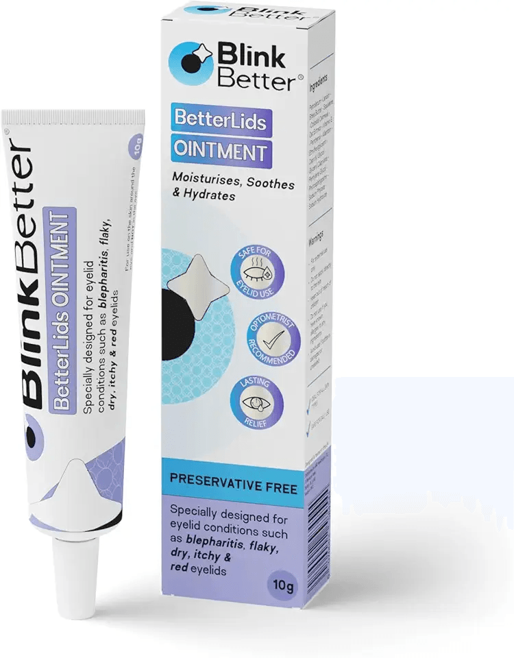 BlinkBetter Eyelid Ointment 10g: Hero Images