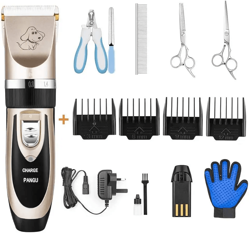 Dog Clippers Professional Pet Grooming Kit Low Noise: Hero Images