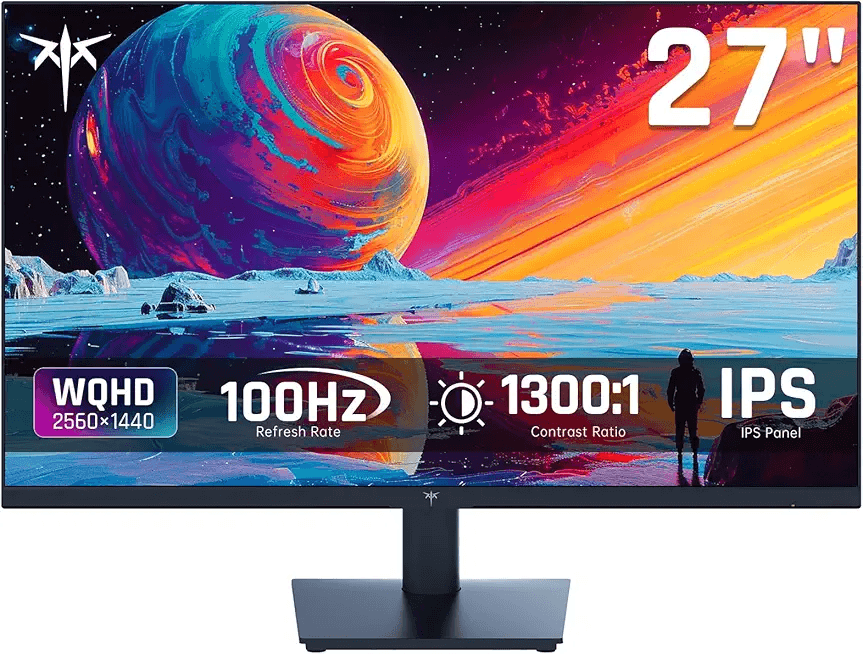 KTC 27 Inch QHD(2560 * 1440) 100Hz Computer Monitor: Hero Images
