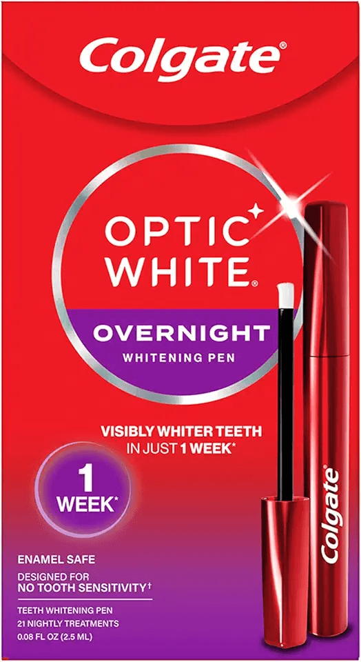 Colgate Optic White Overnight Teeth Whitening Pen: Hero Images