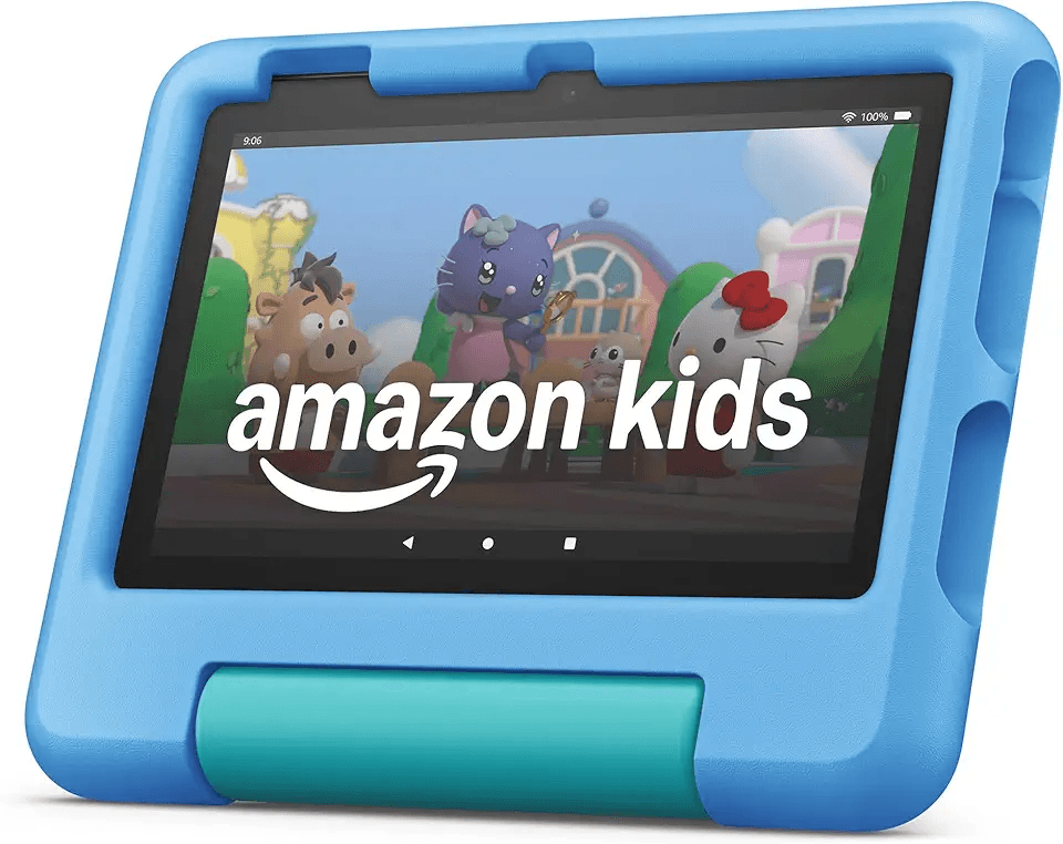 Amazon Fire 7 Kids tablet (newest model) ages 3-7. Top-selling 7" kids tablet on Amazon.…: Hero Images