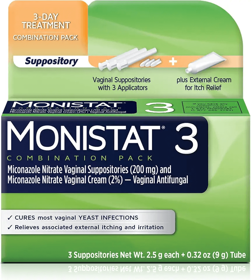 Monistat 3 Day Yeast Infection Treatment for Women: Hero Images