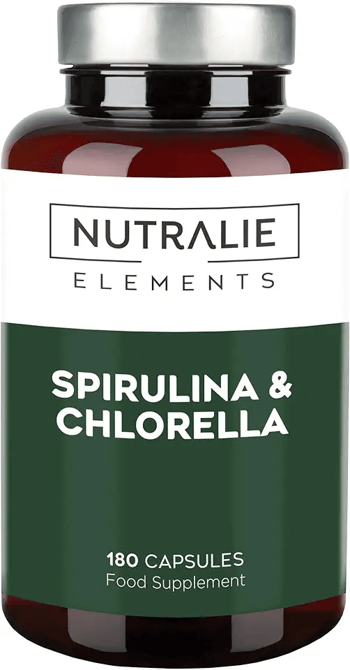 Spirulina and Chlorella Capsules: Hero Images