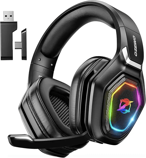 Ozeino Wireless Gaming Headset: Hero Images