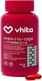 Showcases the product packaging to establish brand identity and highlight key ingredients. Uses a graphic element to visually represent the omega-3 content, enhancing appeal and understanding of the…