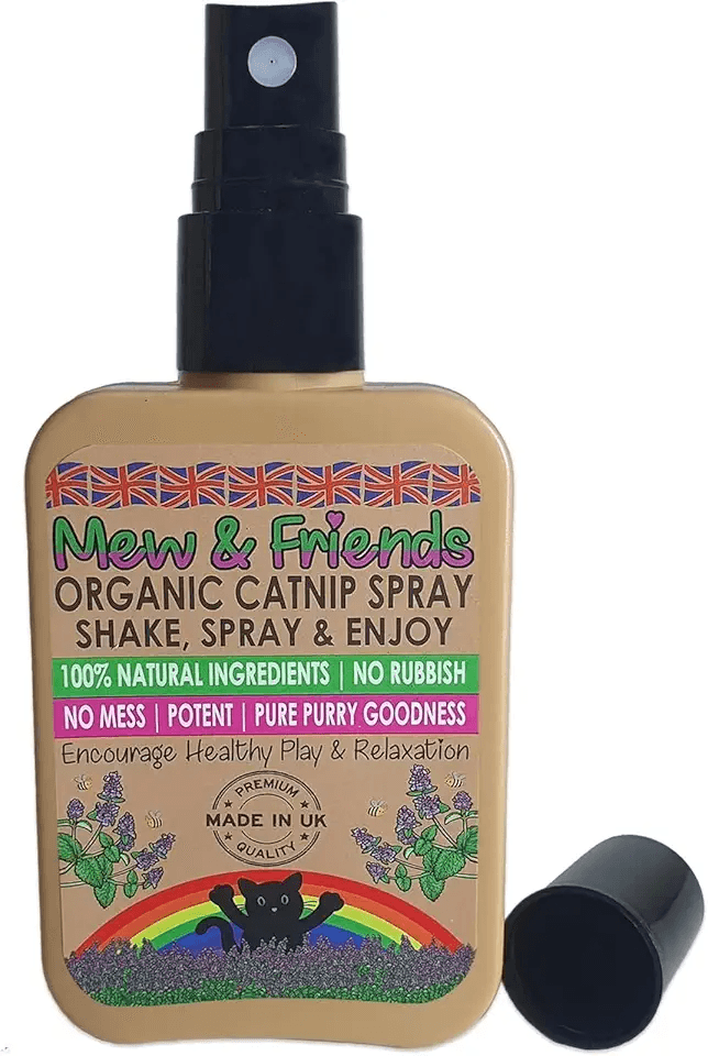 Mew & Friends Catnip Spray for Cats: Hero Images