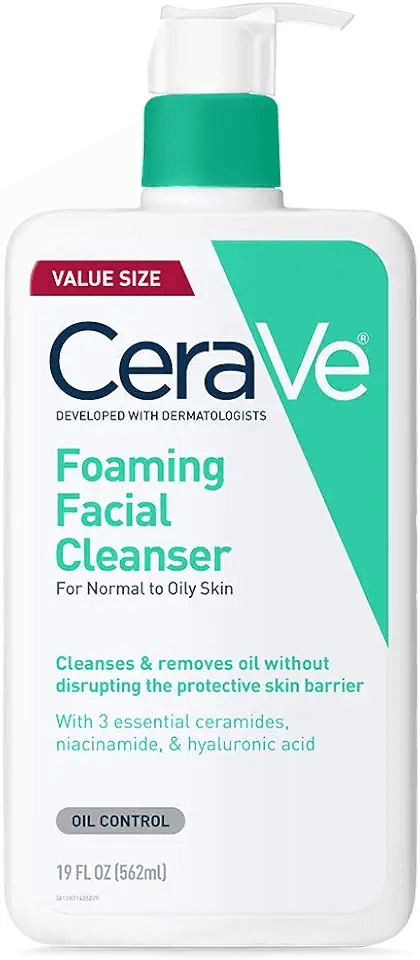 CeraVe Foaming Facial Cleanser: Hero Images