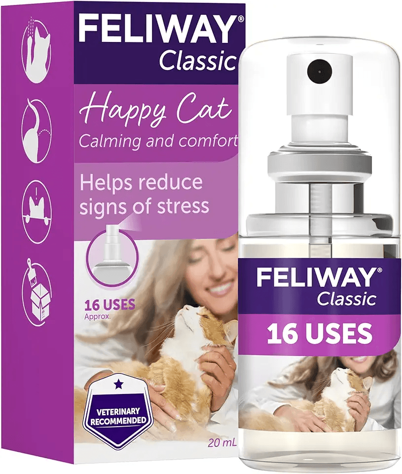 FELIWAY Classic Cat Calming Odourless Spray: Hero Images