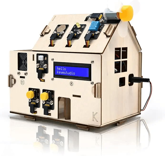 KEYESTUDIO Smart Home Starter Kit for Arduino ESP32 and Python，Electronics Home…: Hero Images