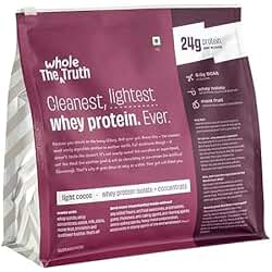 The Whole Truth Whey Protein Isolate+Concentrate: Hero Images