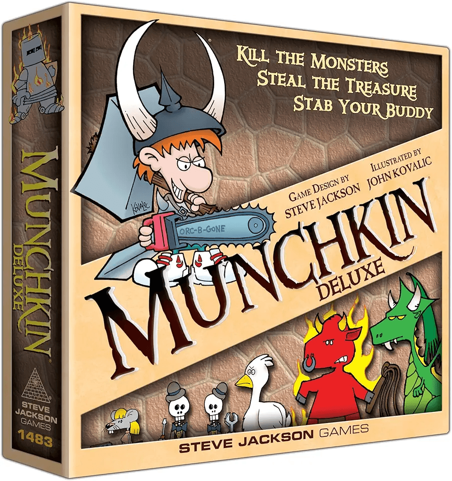 Munchkin Deluxe Board Game (Base Game): Hero Images