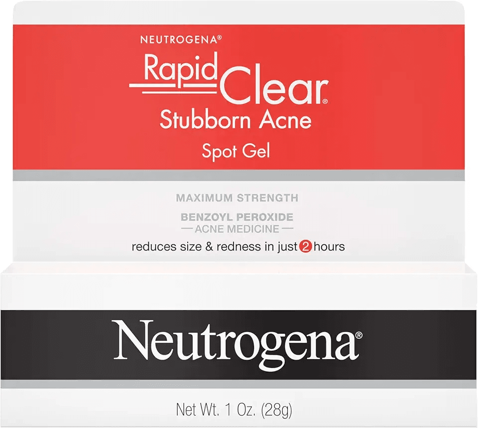 Neutrogena Rapid Clear Stubborn Acne Spot Treatment Gel with Maximum Strength 10%…: Hero Images