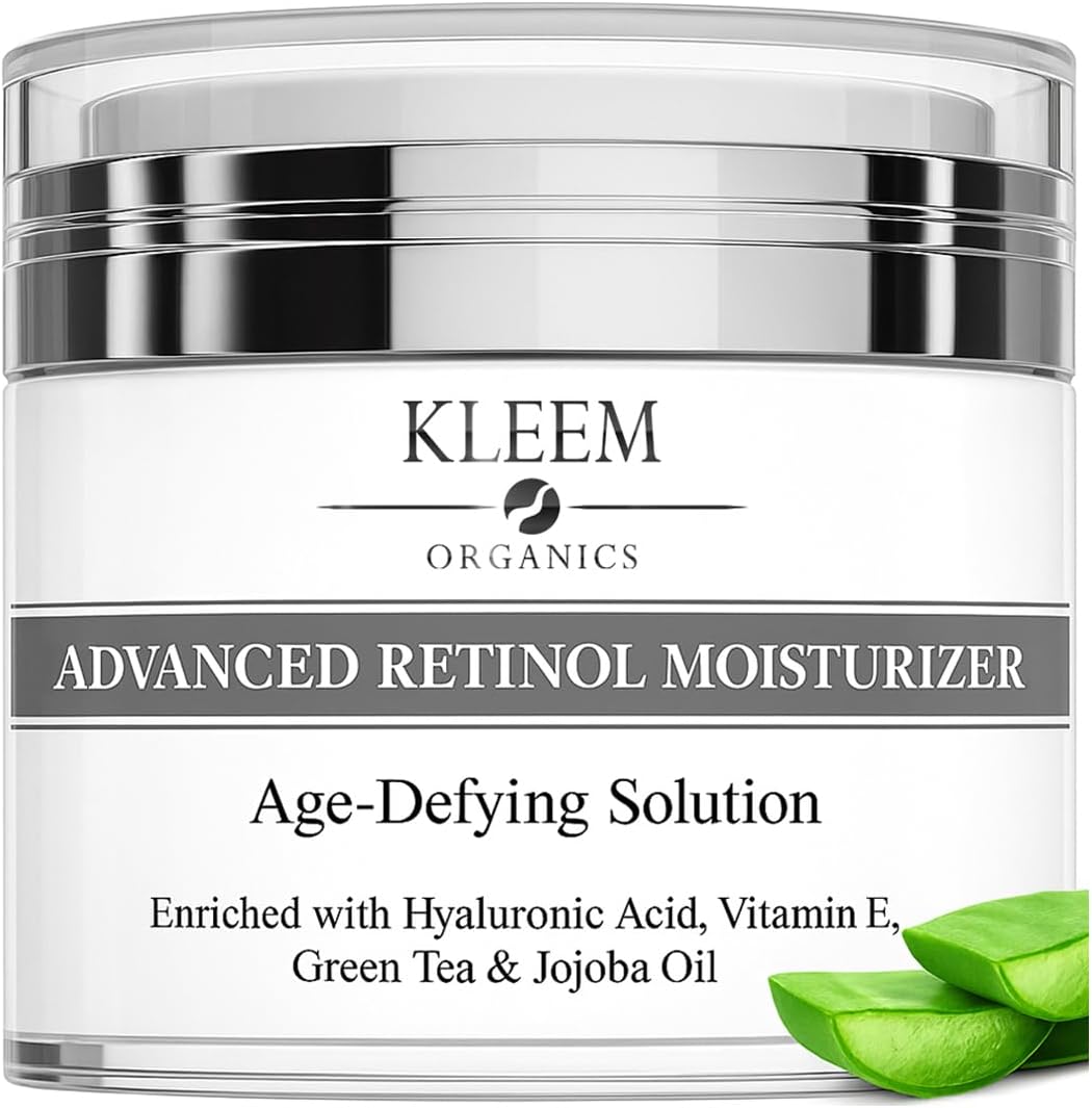 Anti-Wrinkle Face Cream Hyaluronic Acid with Retinol and Collagen: Hero Images
