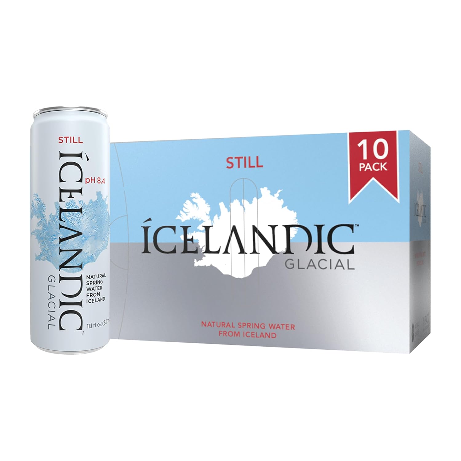 Hero Images for Icelandic Glacial Natural Spring Alkaline Water