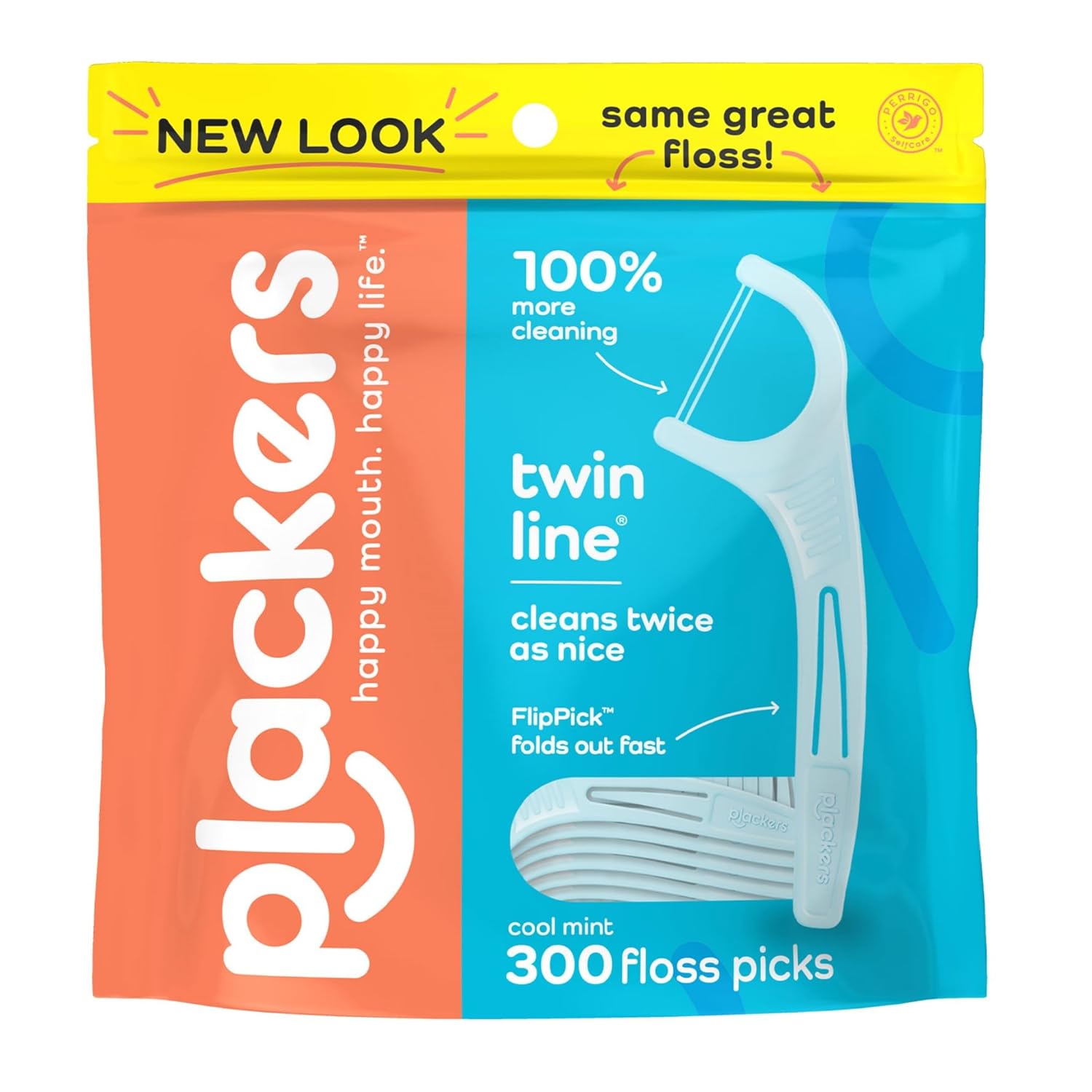 Hero Images for Plackers Twin Line Dental Floss Picks