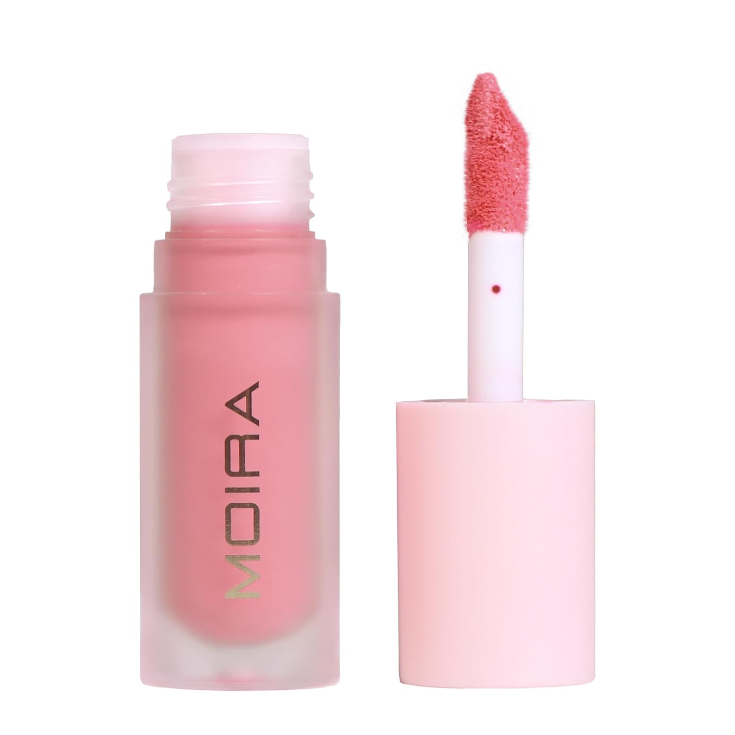 Showcases the cosmetic product, a lip gloss, against a white background to clearly display the item being sold.