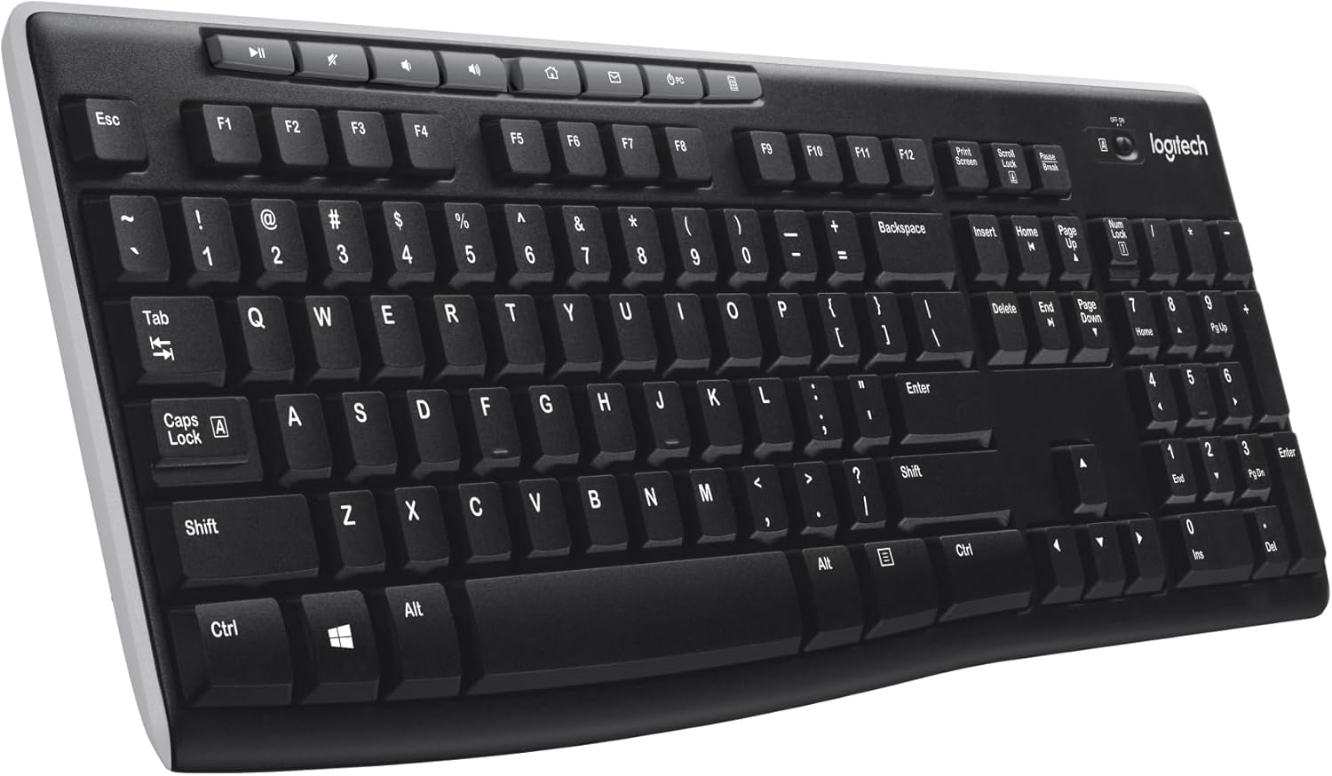 Showcases the complete keyboard layout and design to give buyers a clear understanding of the product.