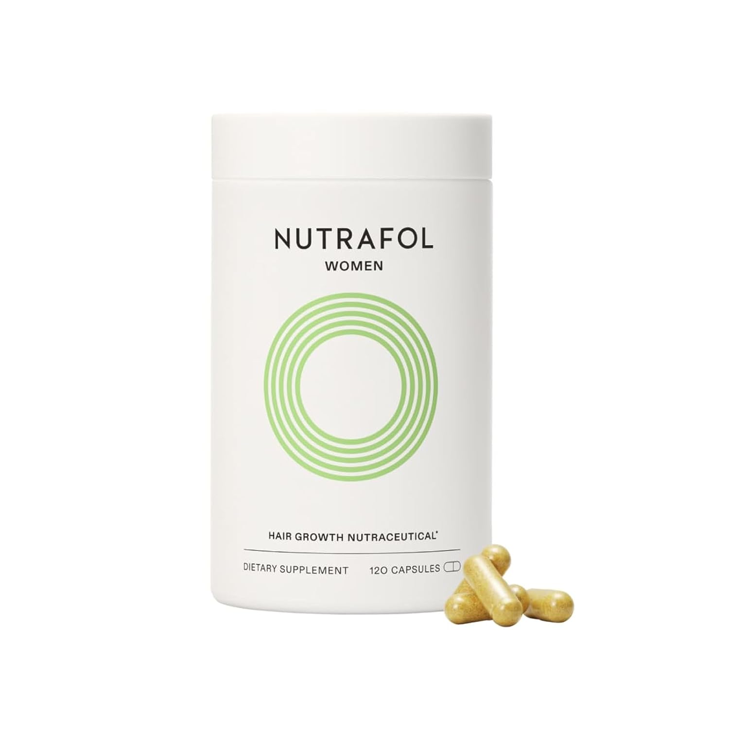 Showcases the product packaging and some of the actual supplement capsules to give buyers a clear idea of what they will receive.
