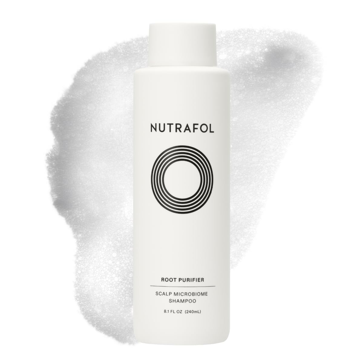 Showcases the product packaging and branding in a clean, minimalist style to convey a premium and scientific approach.
