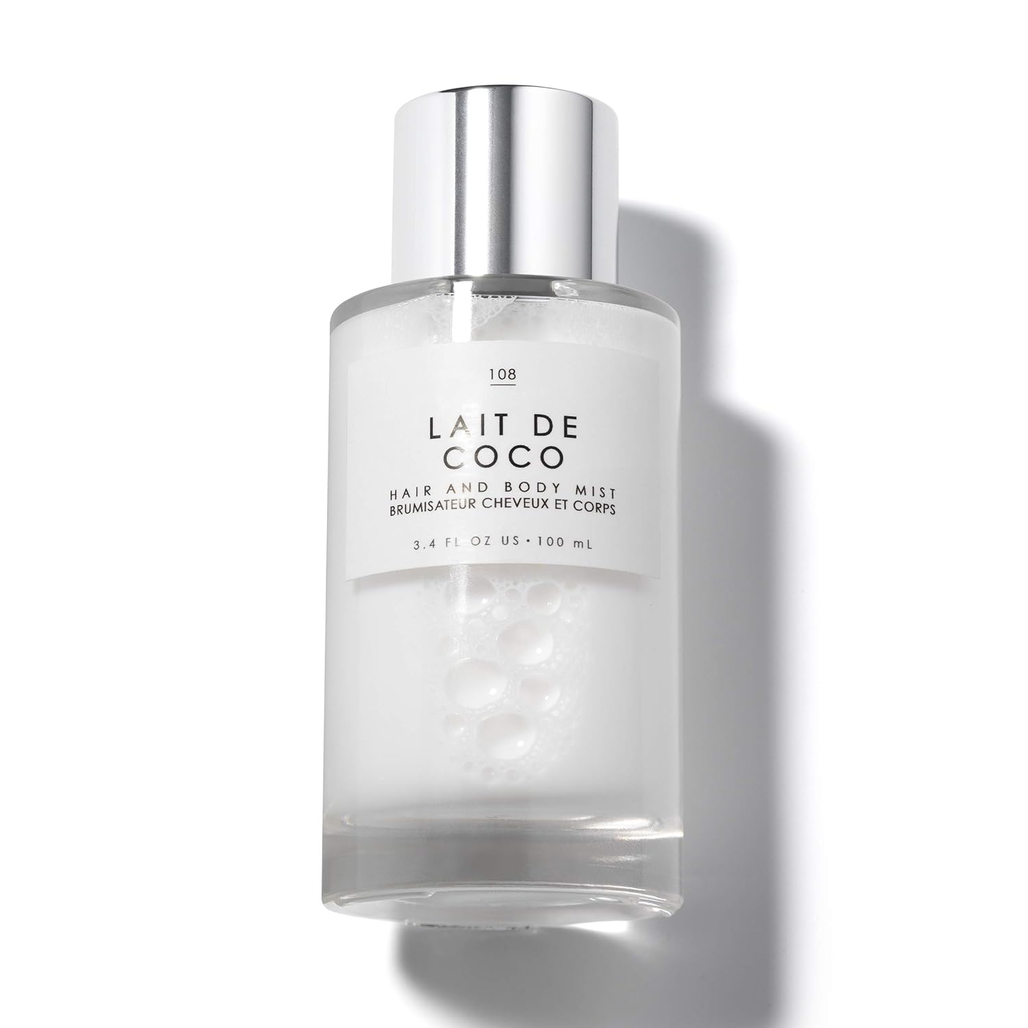 Showcases the product packaging and branding, allowing customers to see the actual retail bottle and labeling.