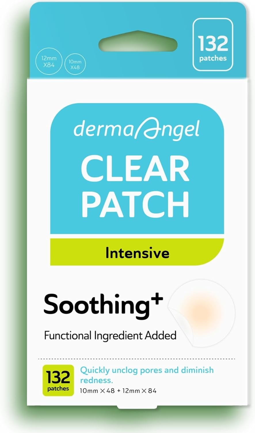Showcases the product packaging to clearly communicate what the item is and its key benefits for skin care. Displays the product box to provide essential information like patch count, sizes, and…