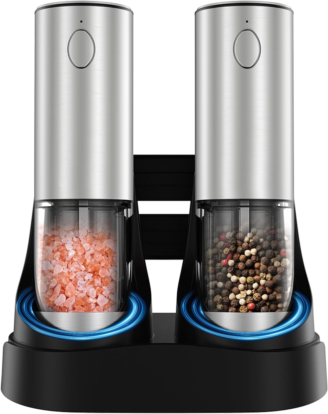 Electric Salt and Pepper Grinder Set: Hero Images
