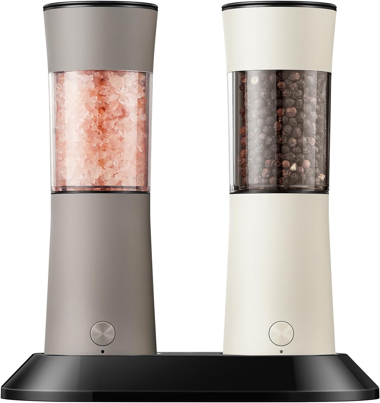Gravity Electric Salt and Pepper Grinder Set: Hero Images