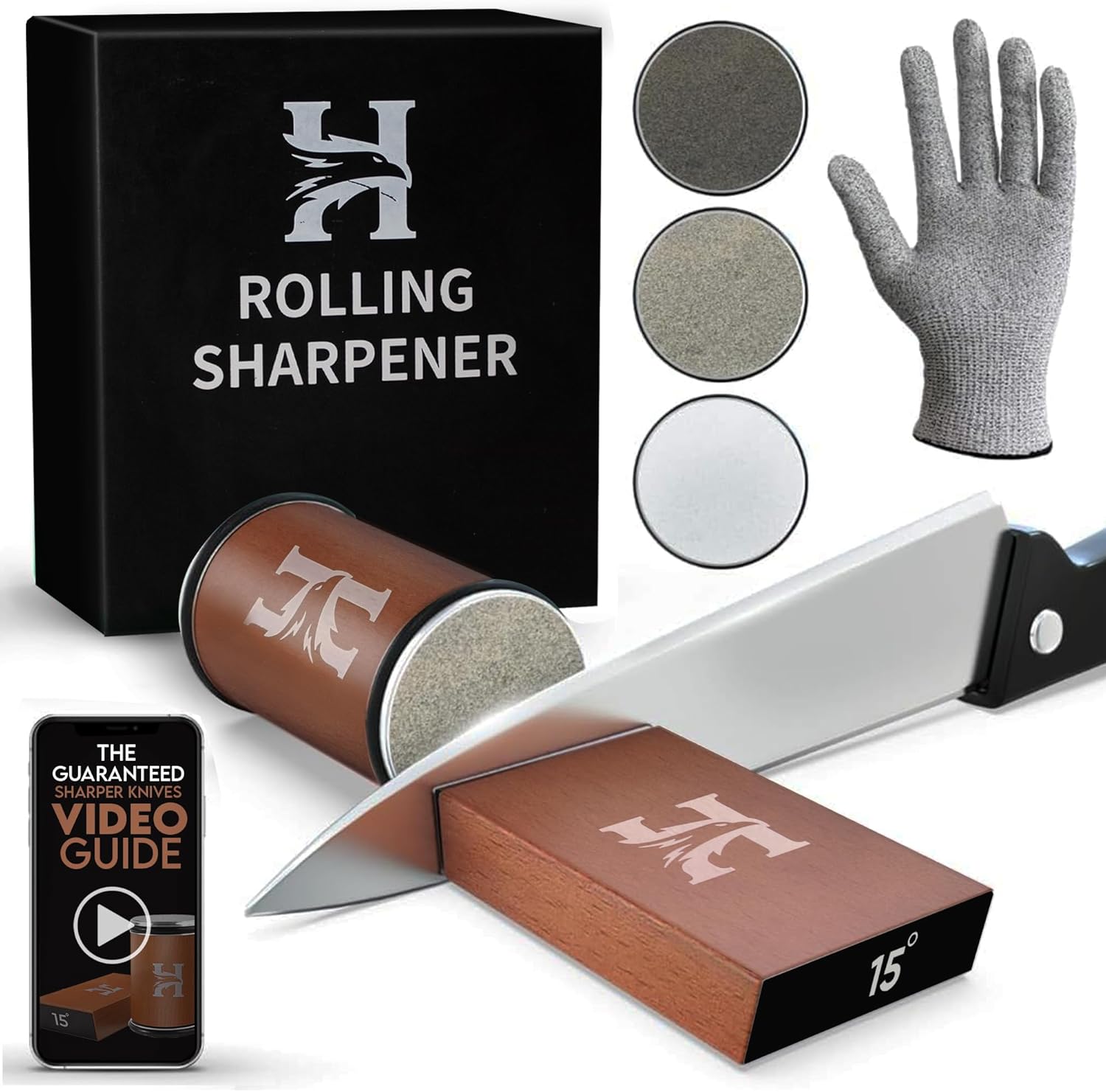 Rolling Knife Sharpener with 400: Hero Images