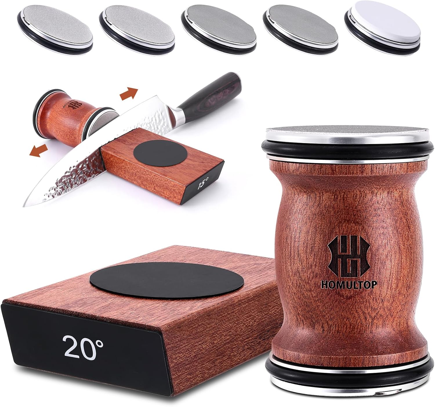 Rolling Knife Sharpener Kit: Hero Images