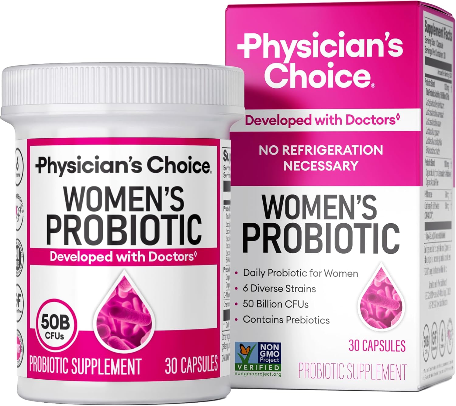 Physician's CHOICE Probiotics for Women: Hero Images